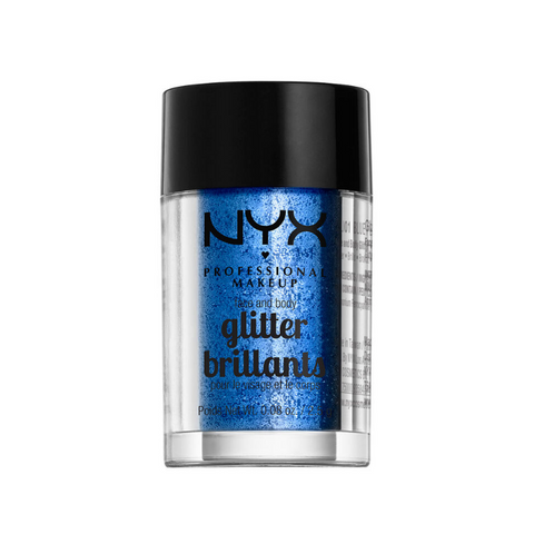 NYX Face & Body Glitter: Blue