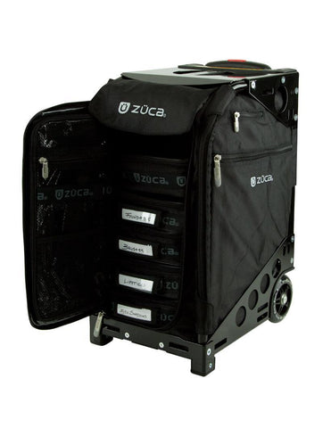 Zuca Pro Artist Case - Stealth/Black Non-Flashing Wheels
