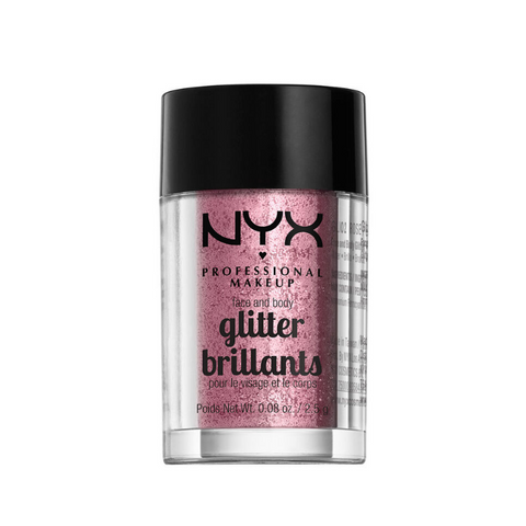 NYX Face & Body Glitter: Rose