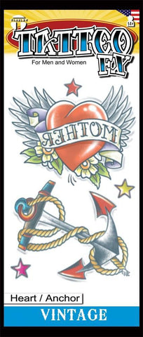 Tattoo - 1950 Heart/Anchor