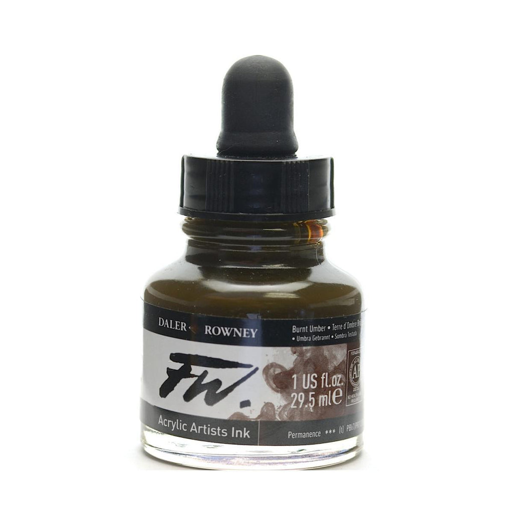 Acrylic Ink 1 oz: Burnt Umber