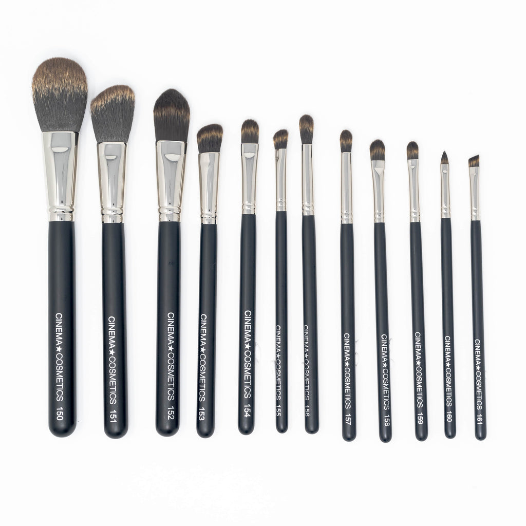 12-Piece Complete Makeup Brush Set