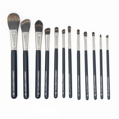 12 Piece Brush Set by Cinema Cosmetics