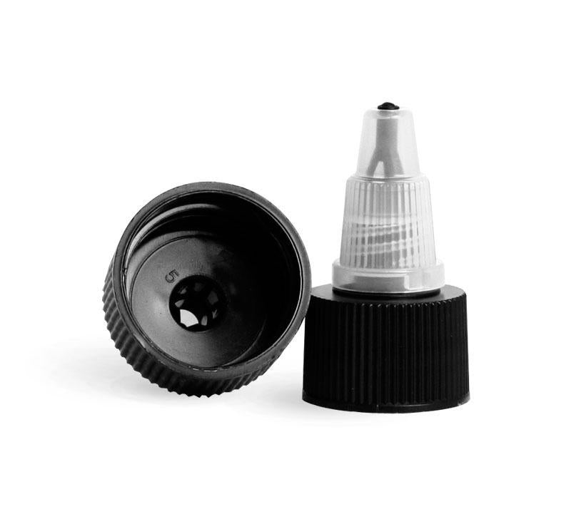 LDPE Black Twist Top Cap