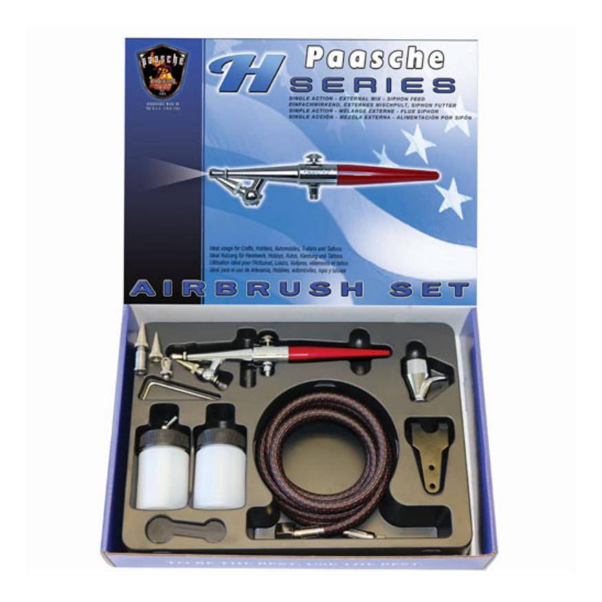 Paasche H-Series Airbrush Set