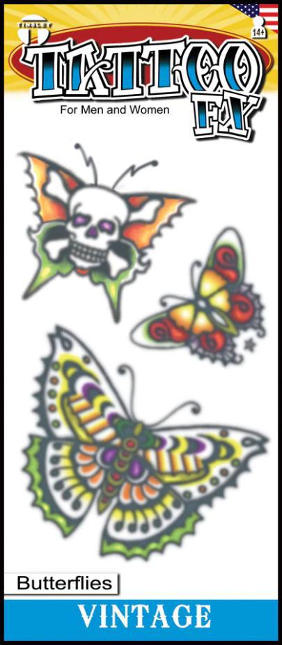Tattoo - 1960 Butterflies